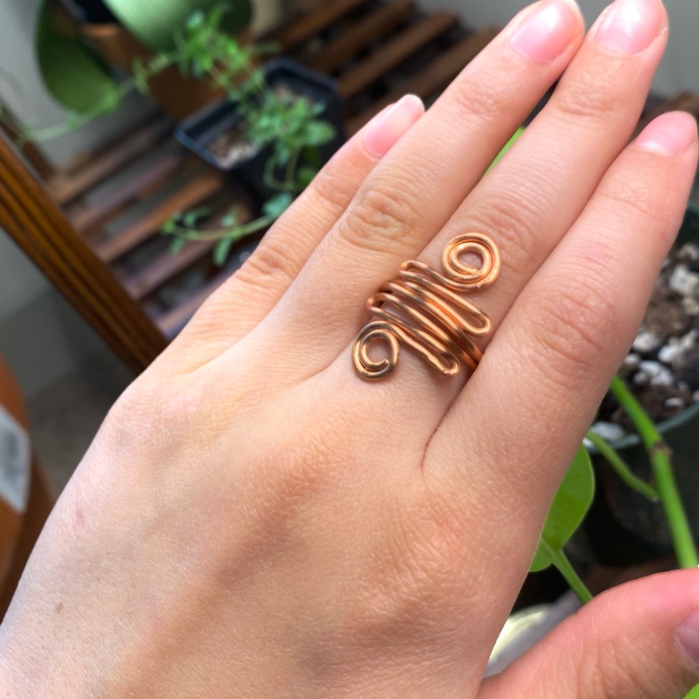 Swirl ring